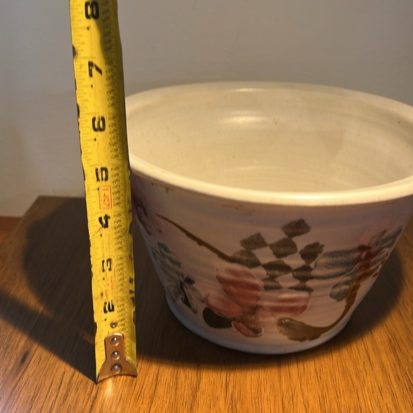 Handcrafted, beautiful bowl serving,decorative pottery, signed by woodhill - Picture 5 of 17